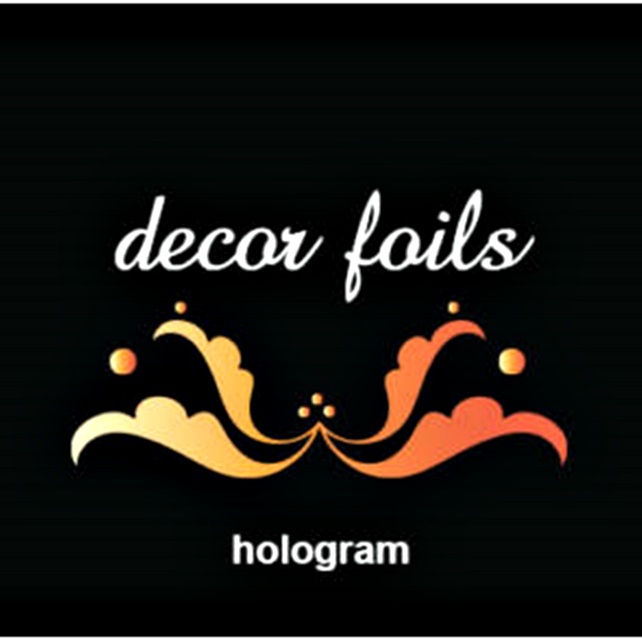 Set foita decor - holographic
